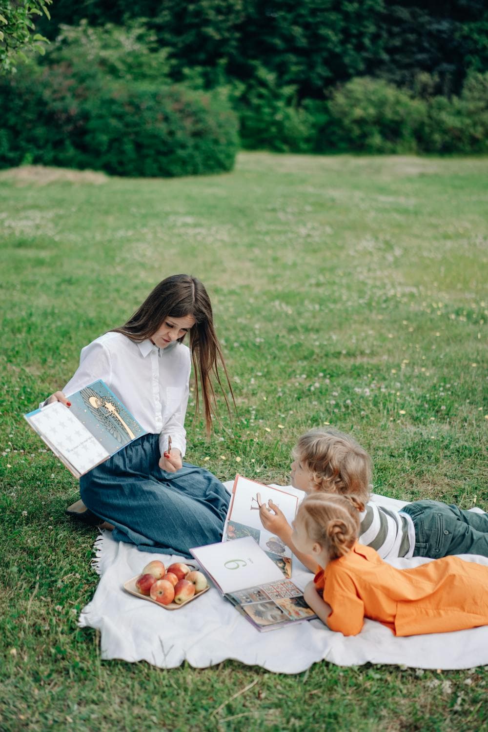 Parent and child learning together